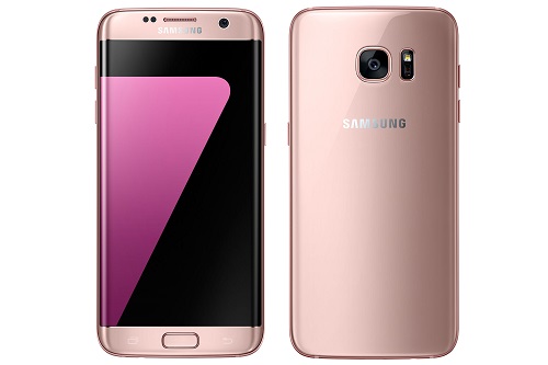 buy Cell Phone Samsung Galaxy S7 Edge SM-G935V 32GB - Pink Gold - click for details